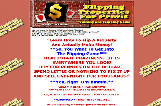 Flipping Properties For Profit
